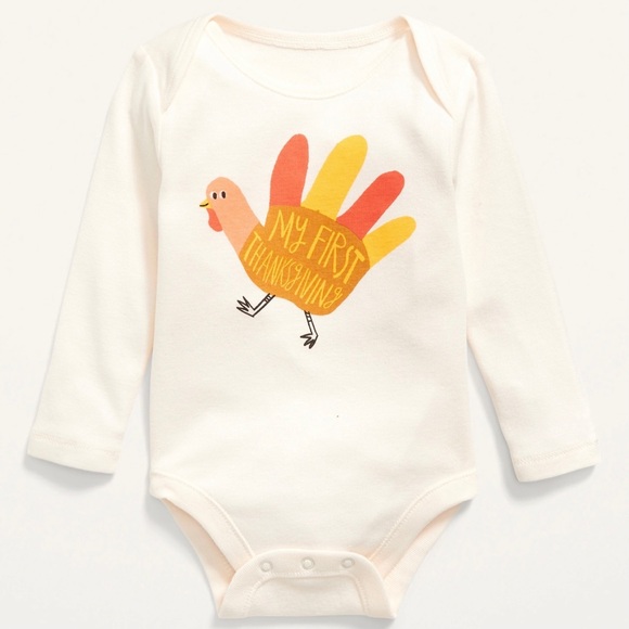 Old Navy Other - Old Navy Unisex Thanksgiving Bodysuit